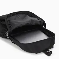 Рюкзак школьный, для мальчика, с рисунком, 1 отделение, 5 карманов, 31&times;14&times;45 см, чёрный