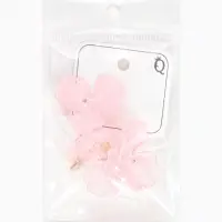 Серьги &laquo;Цветы&raquo; лёгкие, объёмные, розовые в золоте