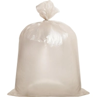 Мешки для мусора ПВД 120л 40мкм 15шт/рул прозрачные 70x110см Luscan