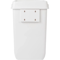 Контейнер для мусора (корзина) Luscan Prof Etalon 12л белый 151041