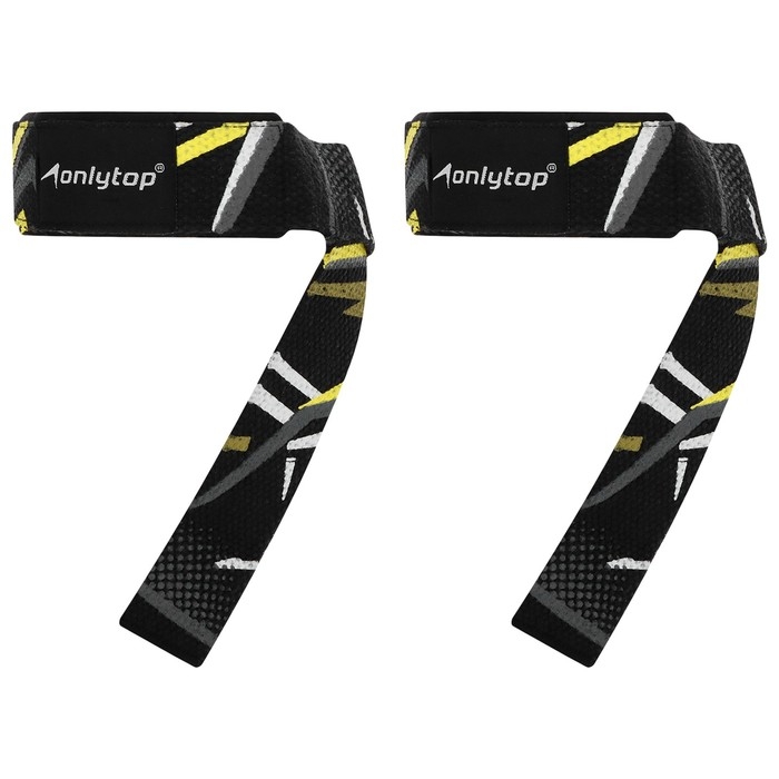 Лямки для тяги двухслойные ONLYTOP, хлопок Лямки для тяги двухслойные ONLYTOP, хлопок