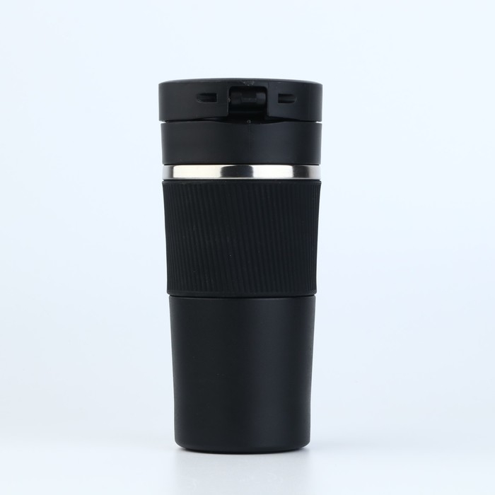 Термостакан с кнопкой  Термостакан с кнопкой "Уютного Нового года", 380 мл