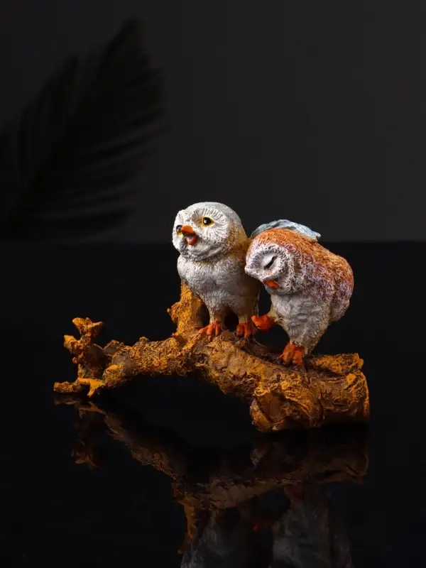 Фигура Фигура "Совушки, первая любовь" 8х13.7х5.7 см