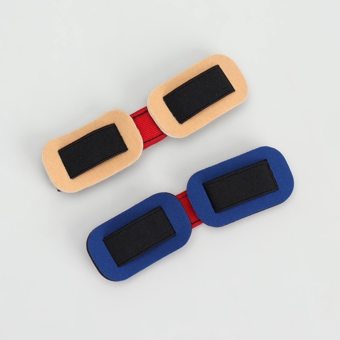 Выпрямитель-тренажёр для пальцев ног, 16 × 3,6 см, цвет МИКС Выпрямитель-тренажёр для пальцев ног, 16 × 3,6 см, цвет МИКС