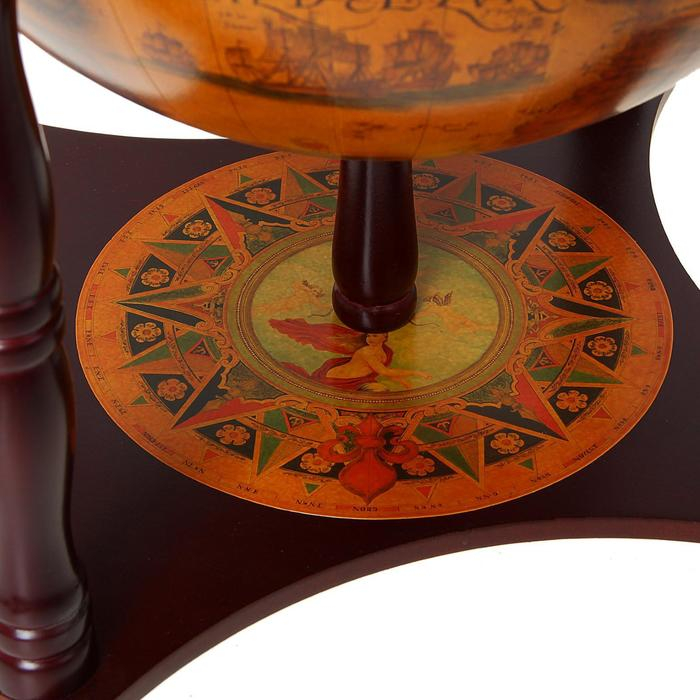 Глобус-бар декоративный, на подставке 57х42х42 см Глобус-бар декоративный, на подставке 57х42х42 см