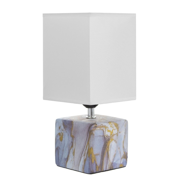 Настольная лампа Настольная лампа "Сафари" Е27 40Вт фиолетовый 12,5х12,5х29 см RISALUX