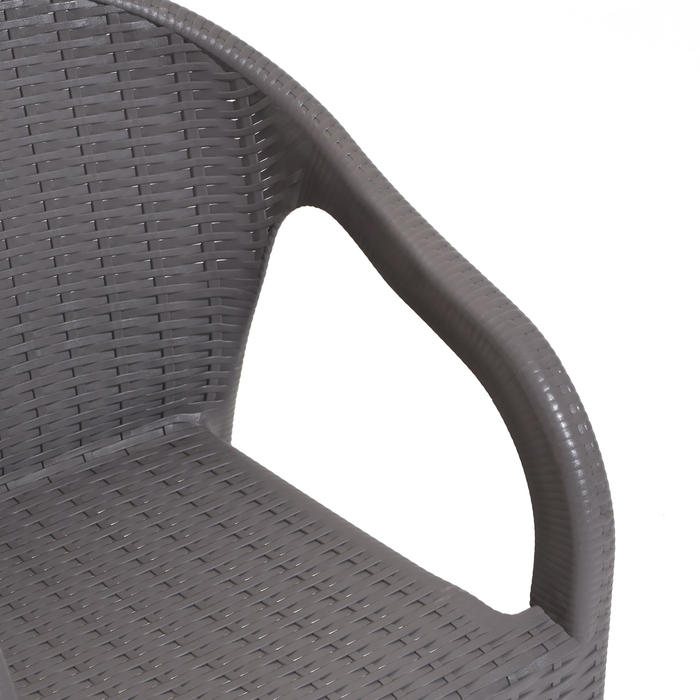 Набор садовой мебели Набор садовой мебели "Феодосия" 5 предметов: стол + 4 кресла, серый