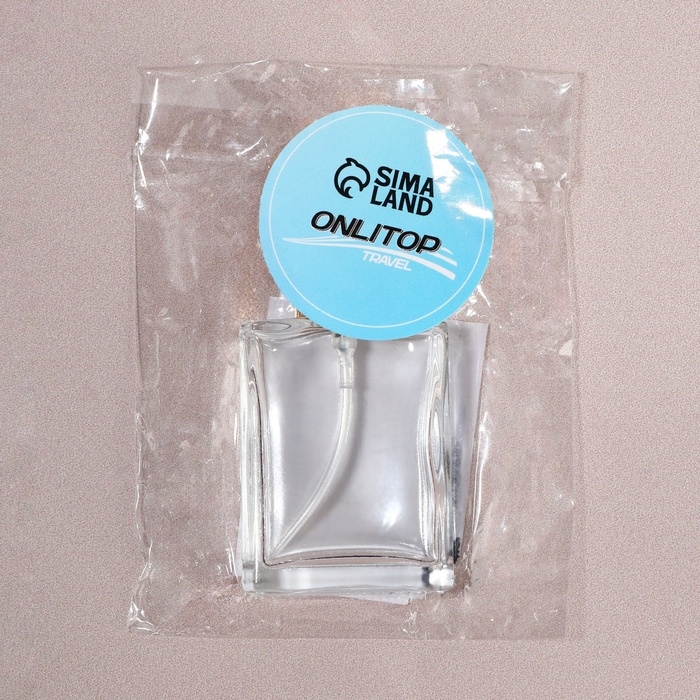 Флакон для парфюма, с распылителем, 15 мл, цвет золотистый Флакон для парфюма, с распылителем, 15 мл, цвет золотистый