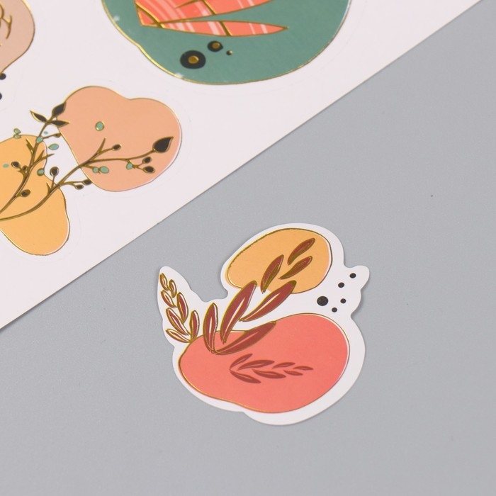 Фотоальбом 25 листов (наклейки+кольца)  Фотоальбом 25 листов (наклейки+кольца) "Абстракция. Всё лучшее внутри" 19х27х3 см