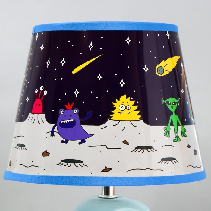 Настольная лампа Настольная лампа "Космические обитатели" Е14 40Вт 25х25х38 см RISALUX