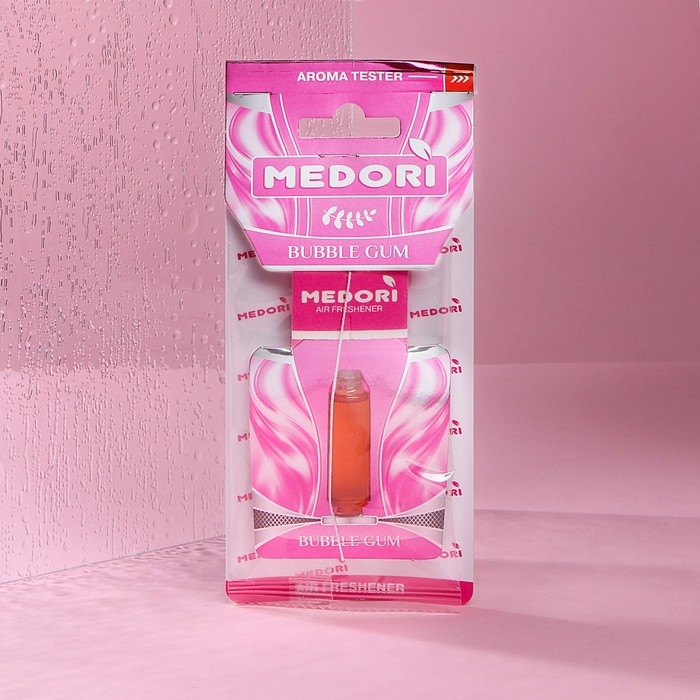 Ароматизатор на зеркало Medori, Бабл гам, жидкий, 5 мл TB-1003 Ароматизатор на зеркало Medori, Бабл гам, жидкий, 5 мл TB-1003