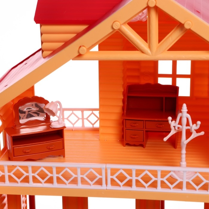 Дом-дача для зверей, с мебелью и аксессуарами Дом-дача для зверей, с мебелью и аксессуарами