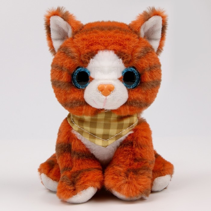 Мягкая игрушка  Мягкая игрушка "Котик" рыжий