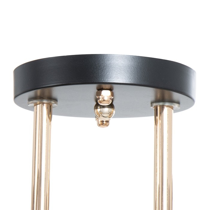 Люстра Люстра "Брианна" 4хЕ27 40Вт чёрно-золотой 56х40х27 см BayerLux