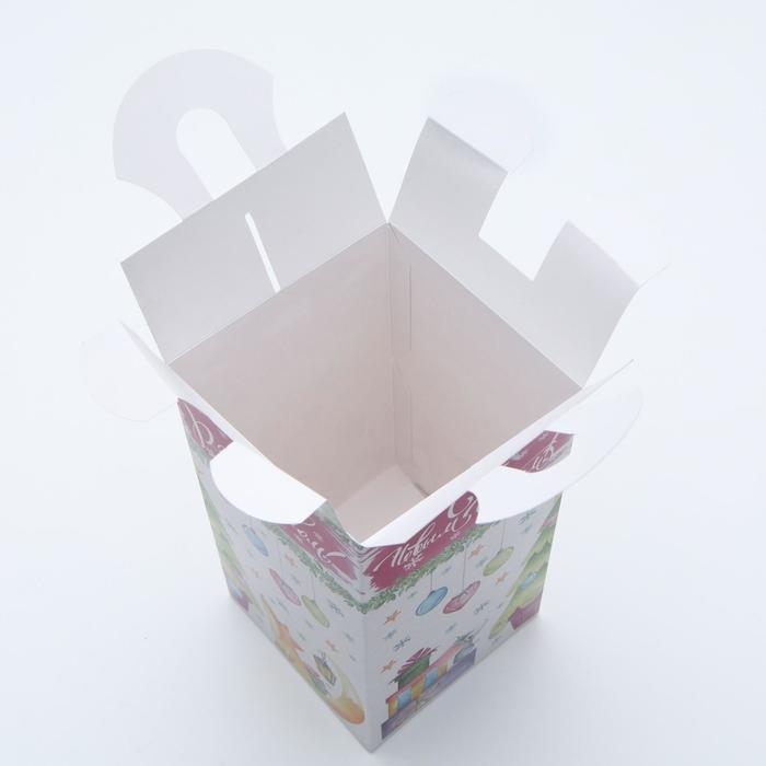 Подарочная коробка Подарочная коробка "Акварельная серия. Подарок", 9,5 х 9,5 х 19,7 см