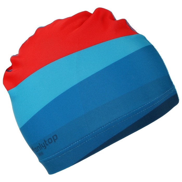 Шапочка для плавания взрослая ONLYTOP «Море-закат», тканевая, обхват 54-60 см Шапочка для плавания взрослая ONLYTOP «Море-закат», тканевая, обхват 54-60 см