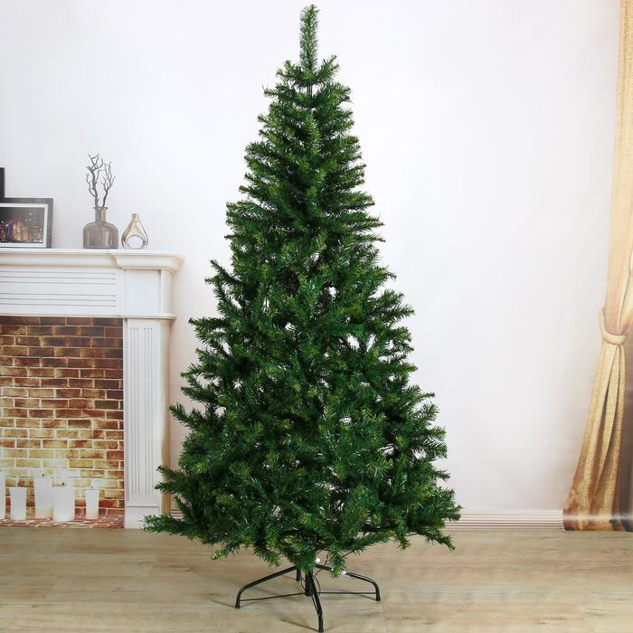 Ёлка фиброоптичесская Ёлка фиброоптичесская "Эксклюзив" огоньки, 240 см d нижнего яруса 120 см 950 веток