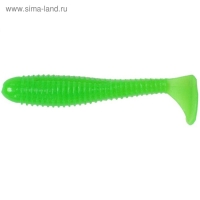 Виброхвост Helios Catcher Electric green, 7 см, 7 шт. (HS-1-007)