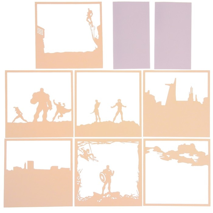 Набор для творчества «Многослойный ночник», Marvel, Мстители, 4+ Набор для творчества «Многослойный ночник», Marvel, Мстители, 4+