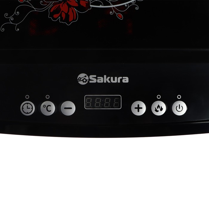Плитка индукционная Sakura SA-7152FS, 2000 Вт, 1 конфорка, чёрная Плитка индукционная Sakura SA-7152FS, 2000 Вт, 1 конфорка, чёрная