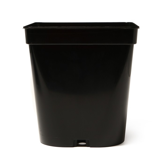 Горшок для рассады, 5 л, d = 18,5 см, h = 20 см, чёрный, Greengo Горшок для рассады, 5 л, d = 18,5 см, h = 20 см, чёрный, Greengo