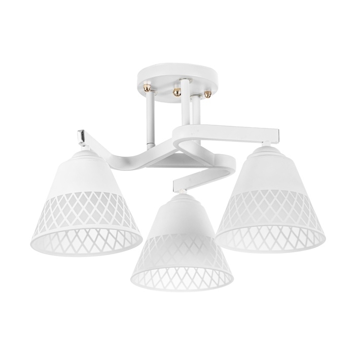 Люстра Люстра "Ронан" 3хЕ27 40Вт белый 48х48х28 см