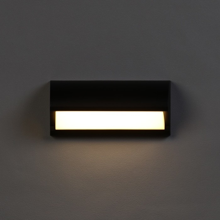 Светильник фасадный «Арткор», FSD-058, 24 Вт, 3000K, IP65, 220 В, пластик, черный Светильник фасадный «Арткор», FSD-058, 24 Вт, 3000K, IP65, 220 В, пластик, черный