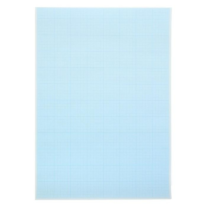 Бумага миллиметровая А2, 20 листов в папке, 40 г/м², голубая Бумага миллиметровая А2, 20 листов в папке, 40 г/м², голубая