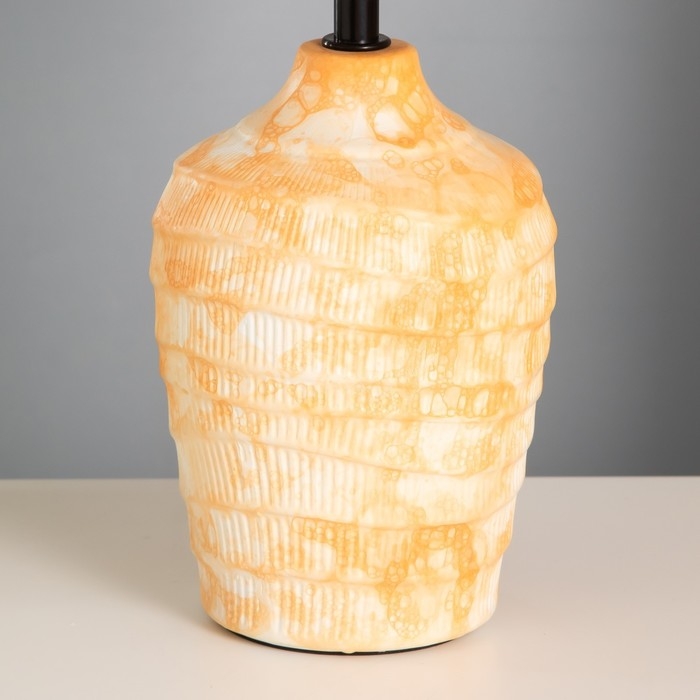 Настольная лампа Настольная лампа "Далия" Е14 40Вт оранжевый 22,5х22,5х37см RISALUX