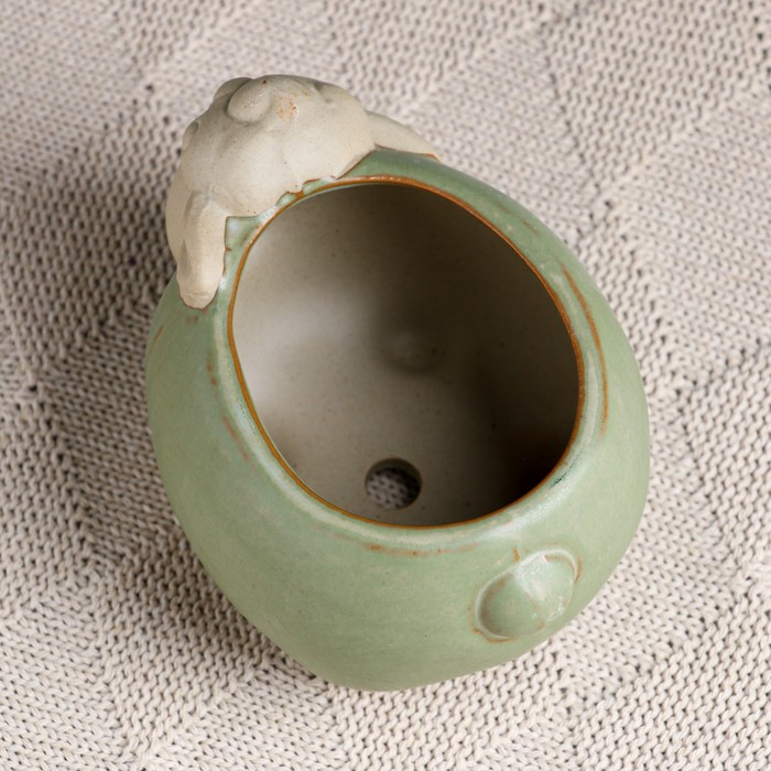 Горшок Горшок "Лаки Овечка" 11х9х8см