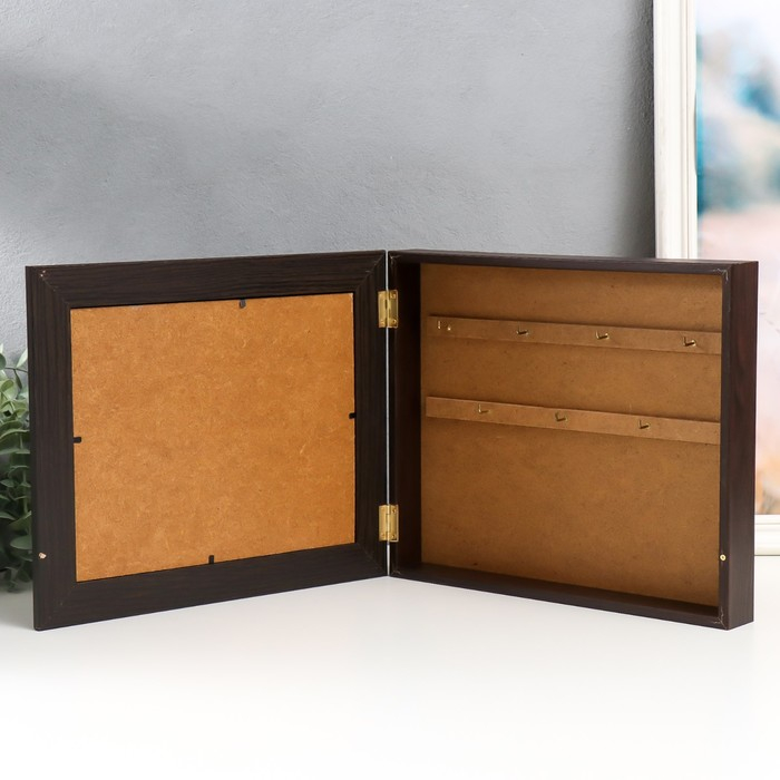 Ключница Ключница "Берег" венге 26х31 см МИКС