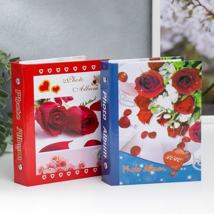 Фотоальбом 24 фото 10*15 Цветы (микс) Фотоальбом 24 фото 10*15 Цветы (микс)