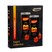 Подарочный набор косметики мужской Expert Collection Warm: шампунь, 250 мл + гель для душа, 250 мл