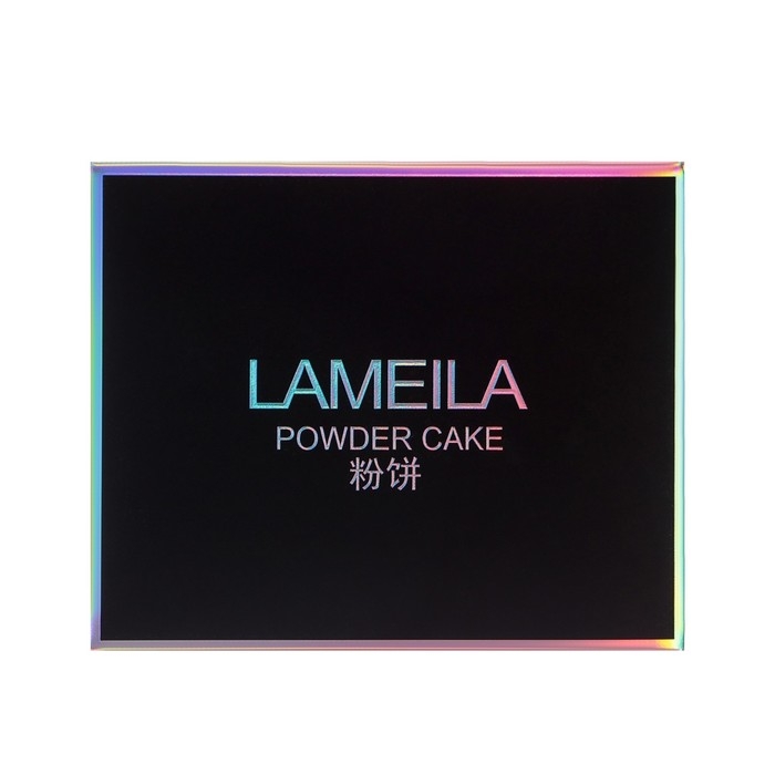 Пудра пресованная двухцветная Lameila 2 тон, 84 г Пудра пресованная двухцветная Lameila 2 тон, 84 г