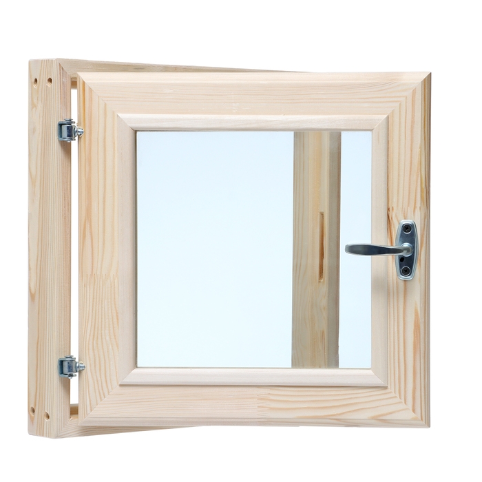 Окно, 40×40см, двойное стекло, из хвои Окно, 40×40см, двойное стекло, из хвои