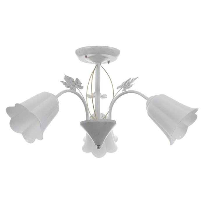 Люстра Люстра "Букет" 3х15Вт Е27 МОДЕЛЬ: BR 00229 белый