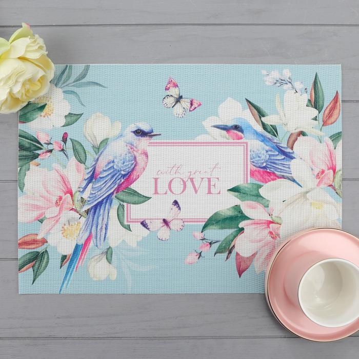 Салфетка на стол Салфетка на стол "Love"