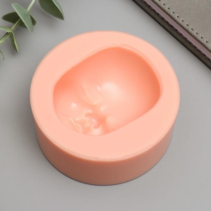 Молд силикон Молд силикон "Лицо малыша" 5,5х4,3 см МИКС