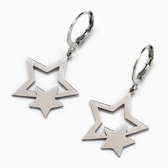 Серьги новогодние «Для самой волшебной», 3,5 х 2 см Серьги новогодние «Для самой волшебной», 3,5 х 2 см