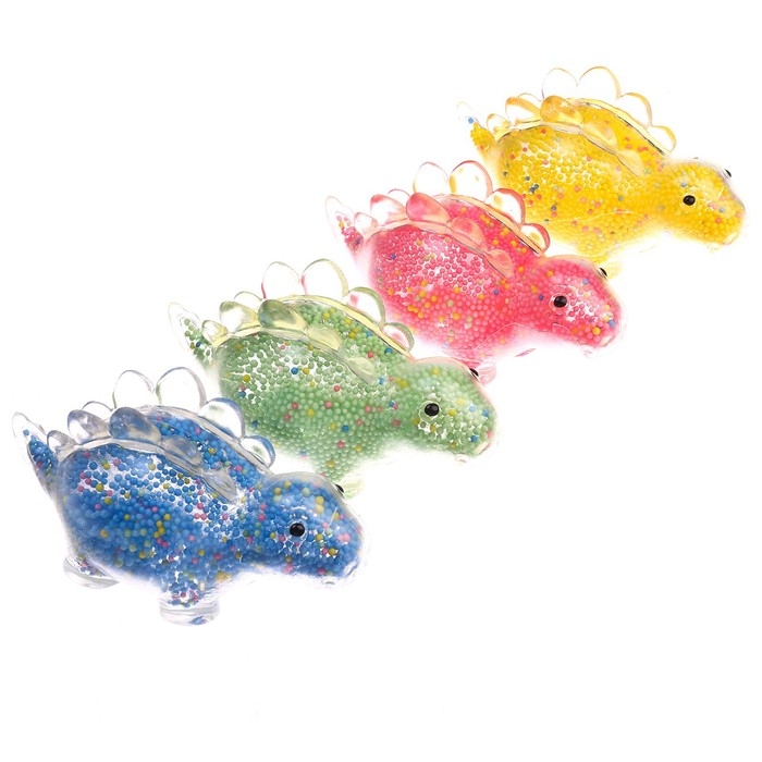 Мялка «Динозаврик» с пенопластом Мялка «Динозаврик» с пенопластом