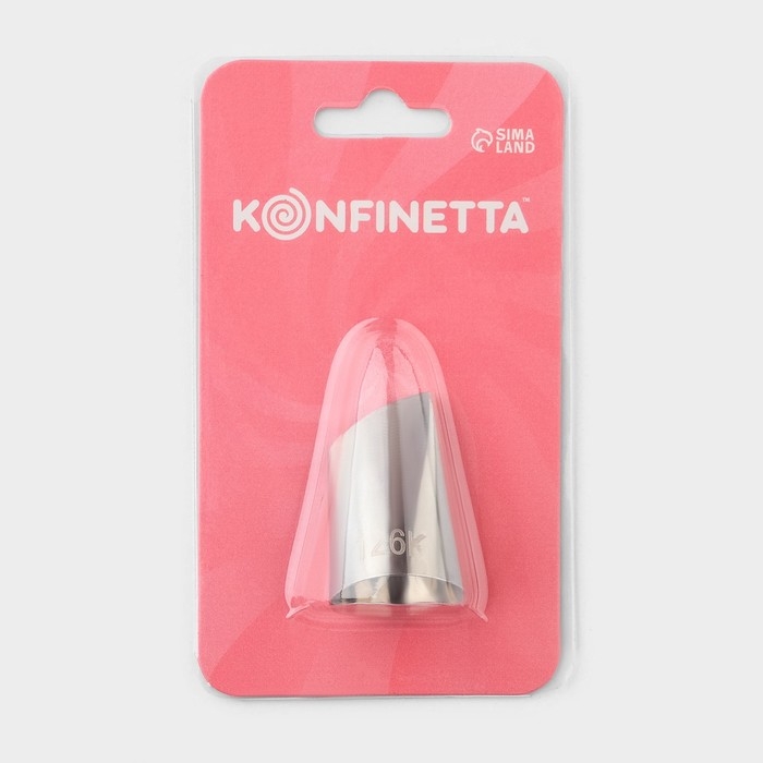 Насадка кондитерская KONFINETTA «Лепесток», d=2,5 см, № 126К Насадка кондитерская KONFINETTA «Лепесток», d=2,5 см, № 126К