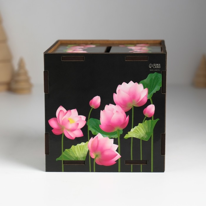 Копилка куб  Копилка куб "Змея. Мудрости и спокойствия" 10х10х10 см