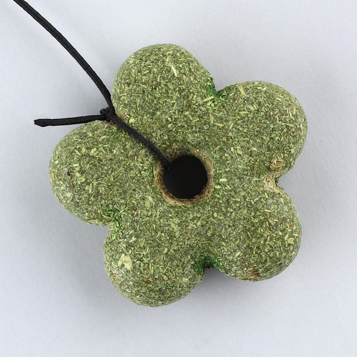 Дразнилка для кошки с кошачьей мятой «Цветочек» Дразнилка для кошки с кошачьей мятой «Цветочек»