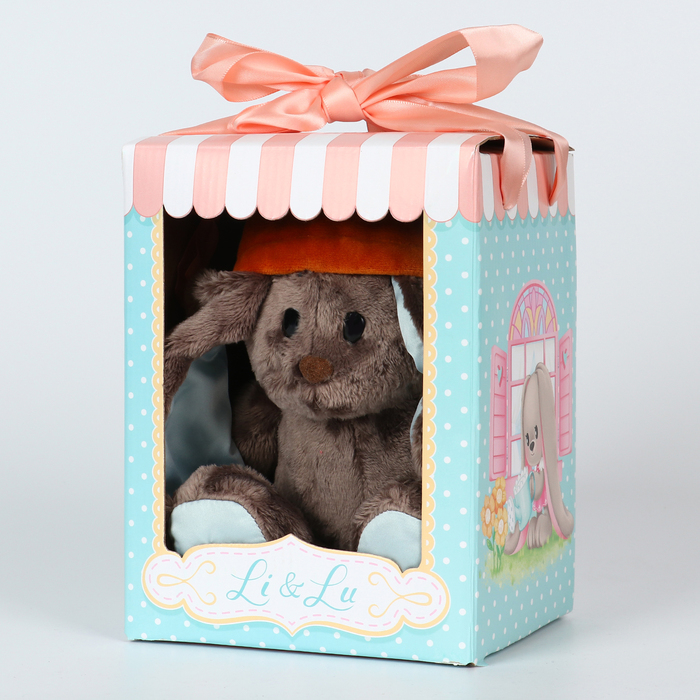 Мягкая игрушка зайка «Мишутка Lu», 25 см Мягкая игрушка зайка «Мишутка Lu», 25 см