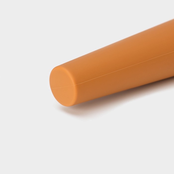 Скалка KONFINETTA, силикон, 32,7×3×3 см, цвет бежевый Скалка KONFINETTA, силикон, 32,7×3×3 см, цвет бежевый