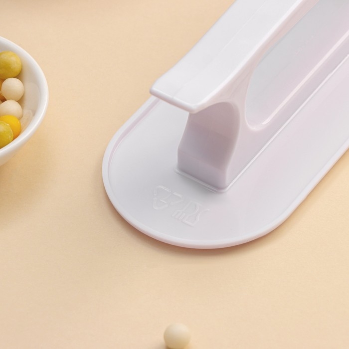 Кондитерский утюжок для мастики Доляна, 20,5×7,5 см, цвет белый