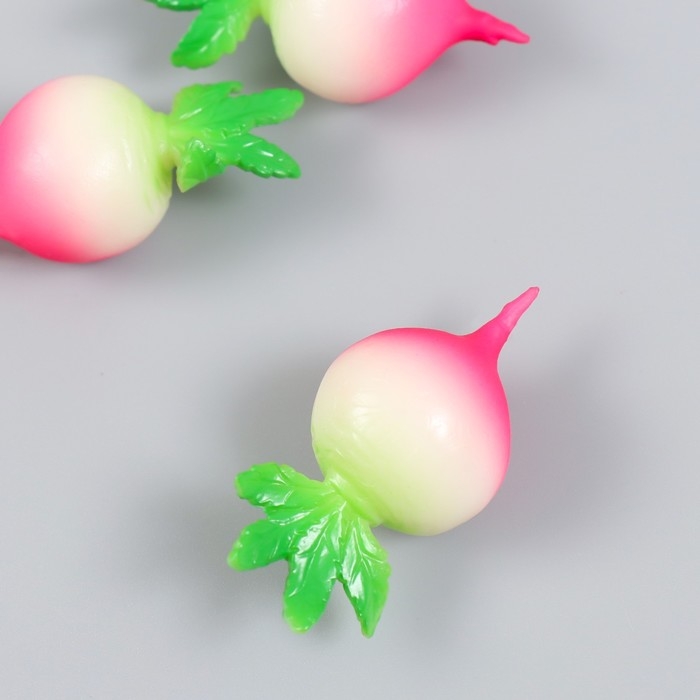 Декор для творчества PVC Декор для творчества PVC "Редиска" 5,3х2,5х2,3 см