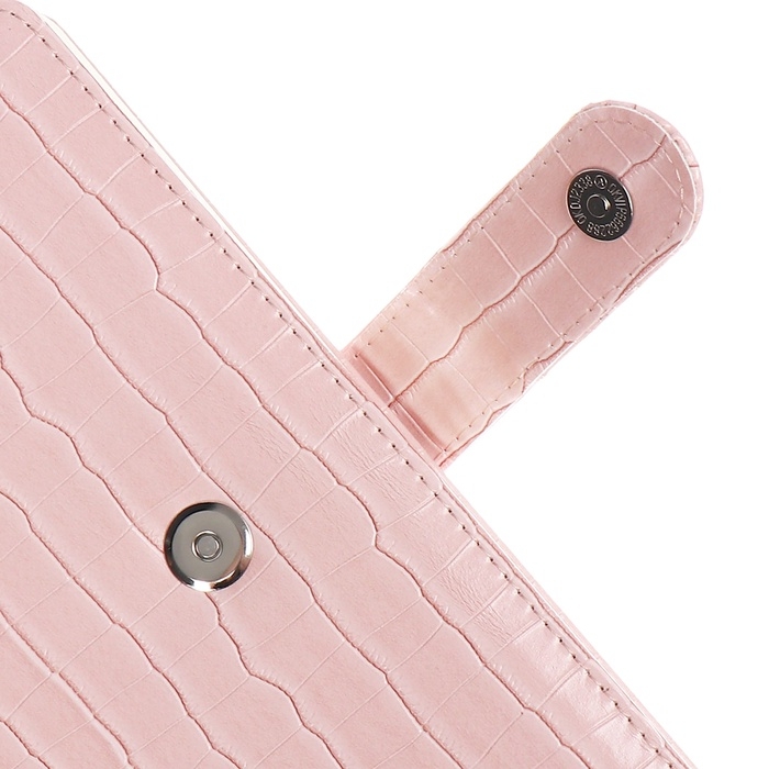 Ежедневник датированный 2025 A5 168 листов, deVENTE.Barbara, твердая обложка кожзам с поролоном, хлястик, перфорация, ляссе, блок 70, розовый Ежедневник датированный 2025 A5 168 листов, deVENTE.Barbara, твердая обложка кожзам с поролоном, хлястик, перфорация, ляссе, блок 70, розовый