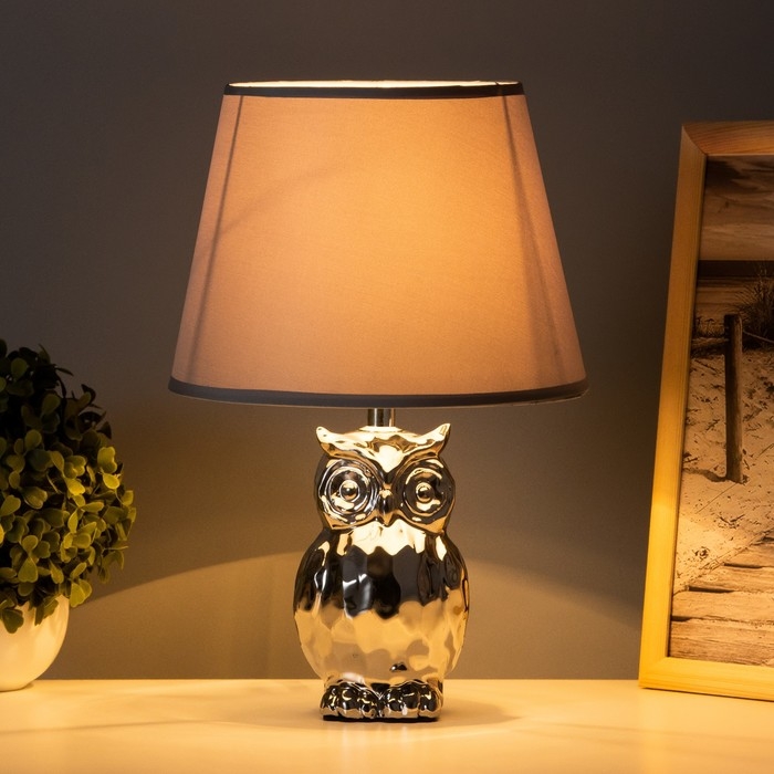 Настольная лампа Настольная лампа "Сова" Е14 40Вт22х22х33,5 см RISALUX