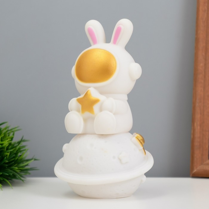 Светильник Светильник "Заяц со звездой на сатурне" 2Вт LED LR44 5х8х13см